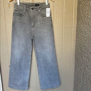 Adriano Goldschmied high waist Wide-Leg Jeans in gray Size 27